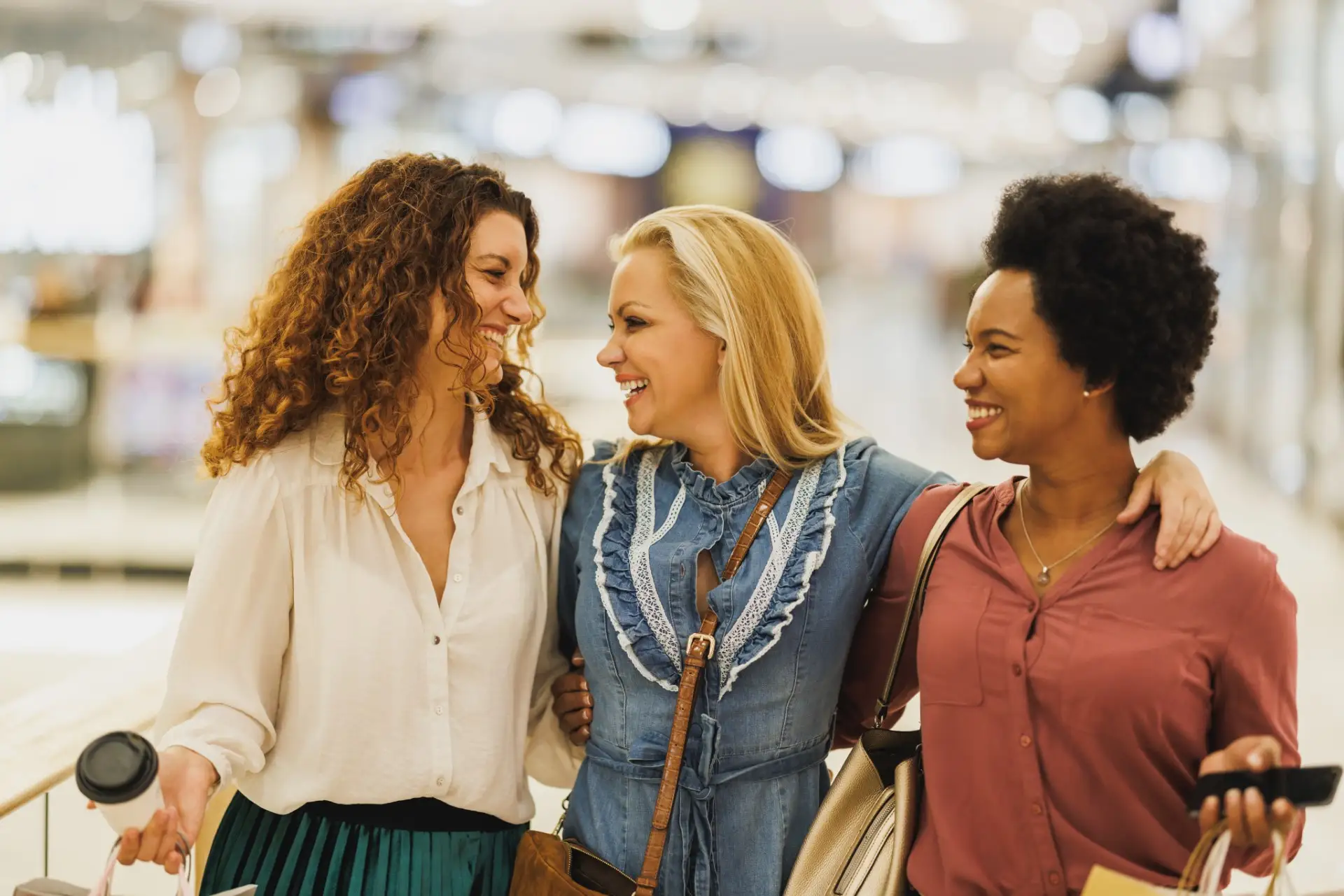 Women having fun